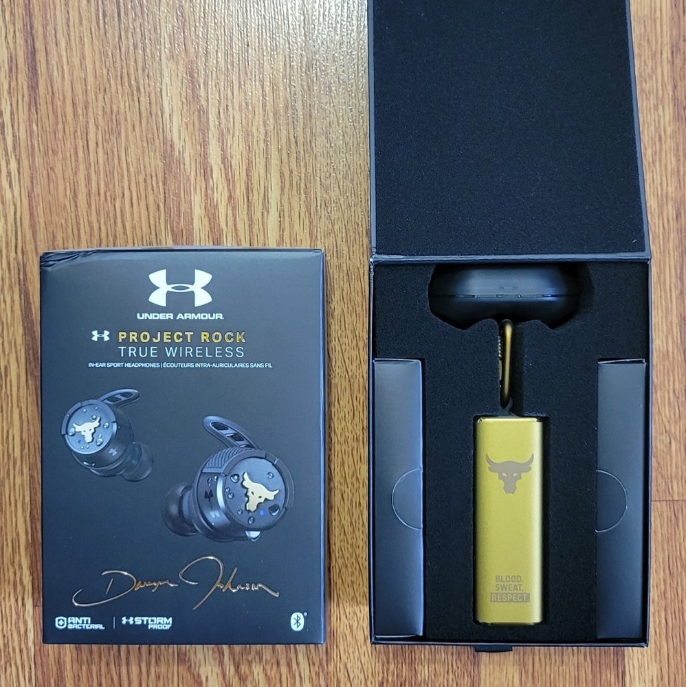 Under Armour Project Rock True Wireless In-Ear Headphones